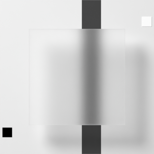 mat-glass-frost-elevated ground-truth render